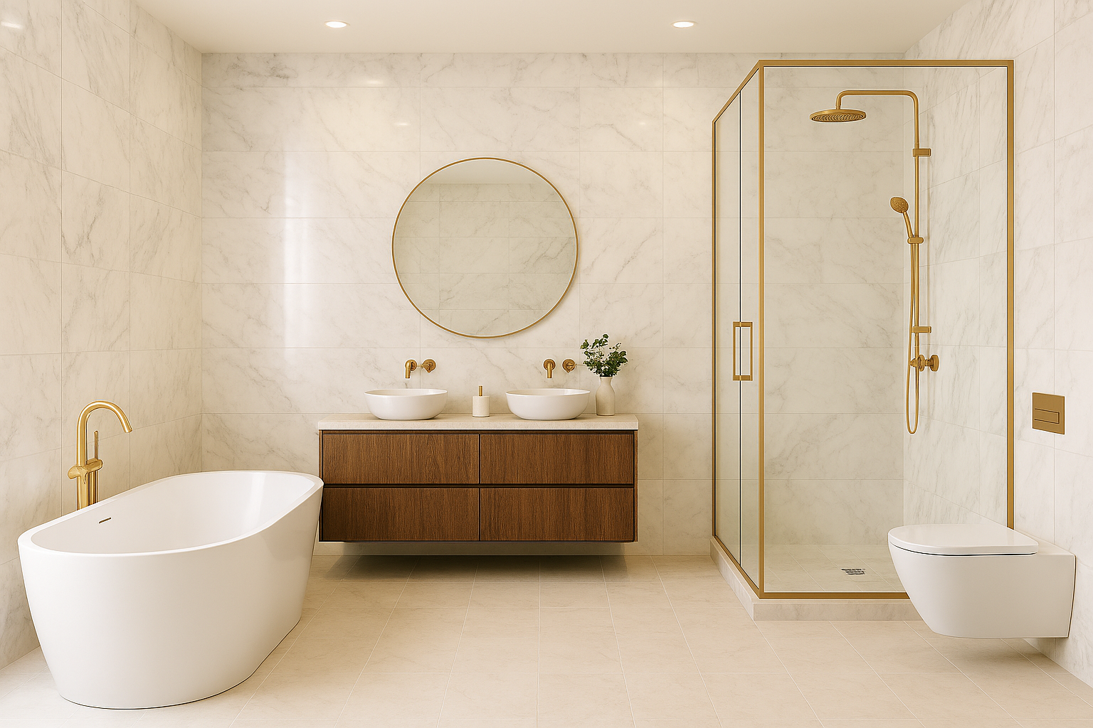 Lüks Banyo Yenileme